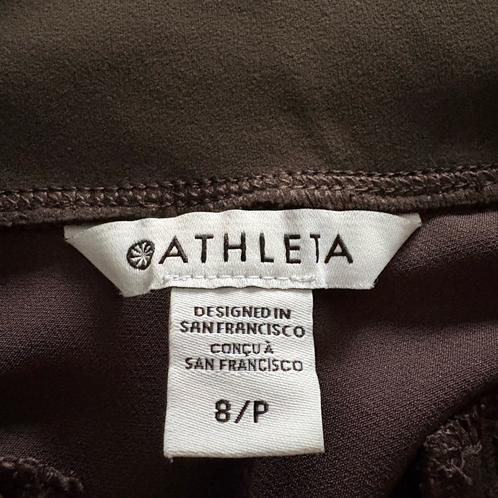 Athleta Dark Brown Endless high rise pants
